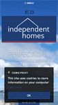 Mobile Screenshot of independenthomes.eu